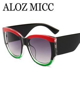 ALOZ MICC Gafas de sol de Luxury Crystal Cat Eye Women 2018 Diseñador de marca Vintage Sun Gafas para mujeres Oculos UV400 A5645195208