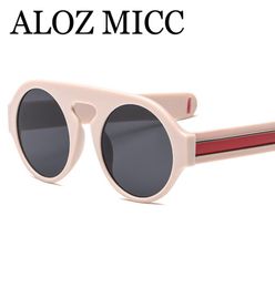 ALOZ MICC lunettes de soleil de luxe mode lunettes de soleil rondes surdimensionnées femmes lunettes de soleil design hommes grand cadre lunettes de haute qualité Gafas 1046532