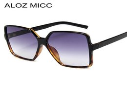 ALOZ MICC Vintage Oversize Vierkante Zonnebril Vrouwen 2019 Mode Mannen Grote Frame Brillen Unisex Oculos de sol UV400 A6468140521