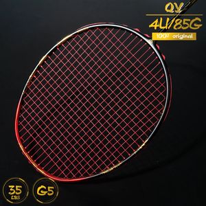 ALP QY 4U Max 35Lbs Gouden Draak 100% Full Carbon Fiber Badminton Racket Met Doos Professionele Racket Badminton Raket 240304