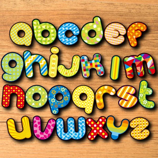 Alphabet Fridge Maignets For Kids Childre