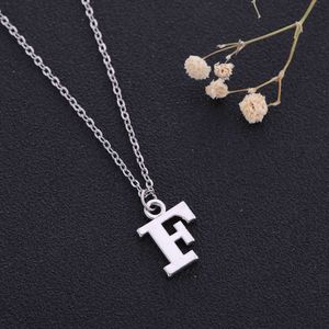Alfabet letter hanger diy initialen naam geschenken sier kleur ketting verstelbare ketting voor vrouwen