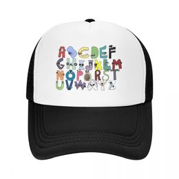 Casquette de Baseball avec autocollant Alphabet Lore, chapeau rigide, marque de luxe, soleil, pour femmes et hommes, 240111