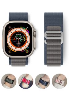 Alpine Loop -band voor Apple Watch Ultra 2 Band 44mm 40 mm 45 mm 41 mm 38 mm 42 mm 49 mm Bracelet Iwatch Series 9 7 6 5 4 3 SE 8 Banden