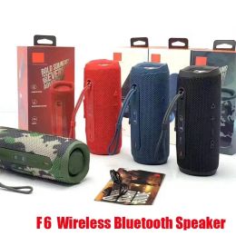 2024 Flip 6 Portable BT -luidsprekers Wireless mini -luidspreker Outdoor Waterdichte draagbare luidsprekers met krachtig geluid en diepe bas