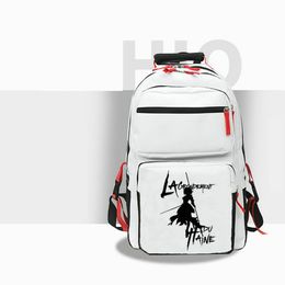 Sac à dos Alter Sac à dos Jeanne d Arc Sac d'école Fate Fgo Sac à dos Game Print Cartable décontracté Blanc Noir Couleur sac à dos