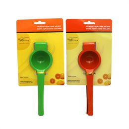 Aluminium legering handleiding Juicer Hand Juicer Second Generation Fruit Veget Suice Squeezer Lemon Orange and Grape Ect. Originele smaaksap Press DHL gratis