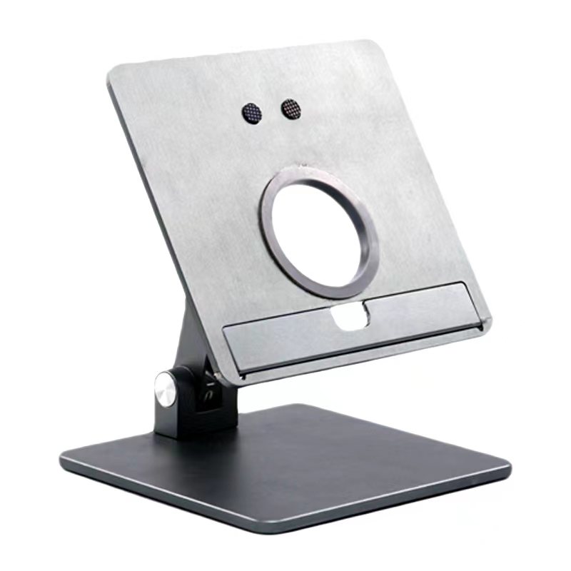 Aluminiowy stojak na tablet z telefonu stojak na obsługę smartfonów biurko przenośny metalowy uchwyt na telefon komórkowy na iPada iPhone