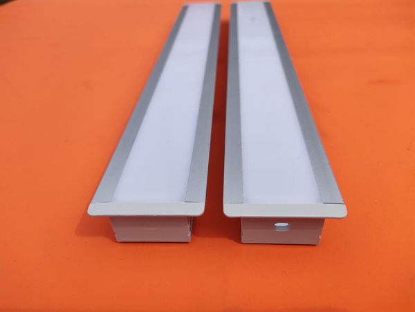 carcasa de luz de barra perfil de aluminio industrial de extrusión de aluminio para marco de sala de exposiciones