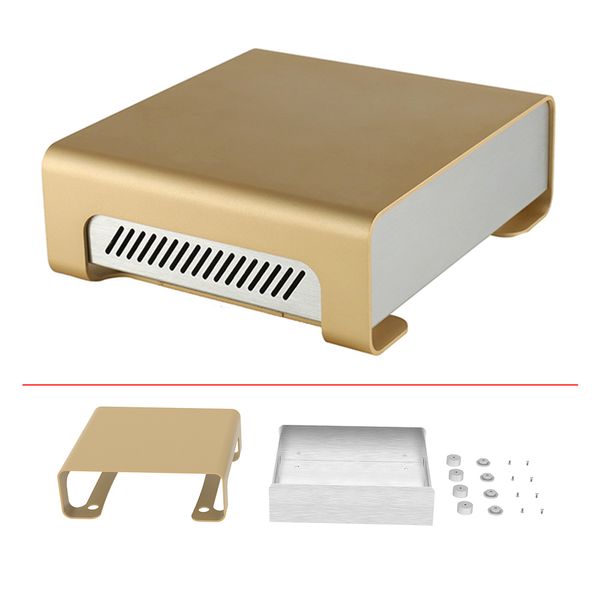 Caja de aluminio Box Invertidor de metal Caso de flexión de aluminio industrial PCB Board Electrónica personalizada Carcasa 208.4*71.5 mm