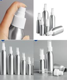Aluminium Spray atomiser bouteille métal bouteilles vides fine Pompe de brume ATOMISIRE CONTENIR cosmétique 30 ml 50 ml 100ml 150 ml 250 ml 500m 94040243