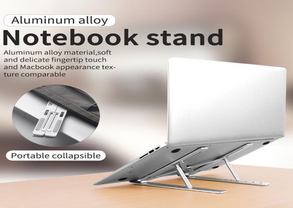 Aluminium ALLIAM ALLIAGE ALLIMAGE ALLIMAGE ALLUMAGE PLACTIVE PLACTABLE PORTABLE POUR LA BRACKET MACBOOK MACBOOKET LEVING DU PROPRIT DE REFROIDE