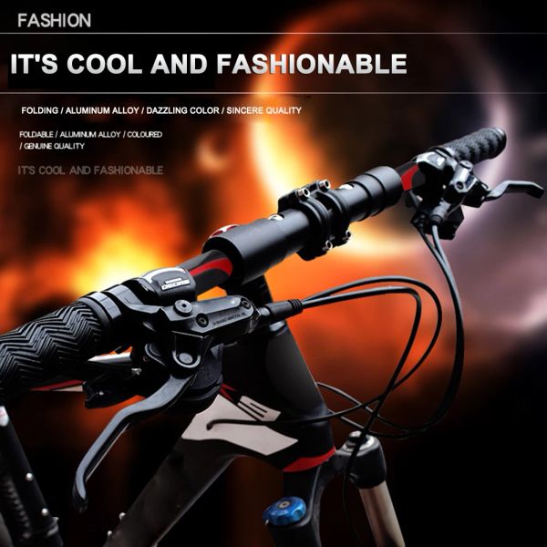 Aluminium alliage pliant vélo de vélo électrique Guide de vélo de montagne 25,4 mm