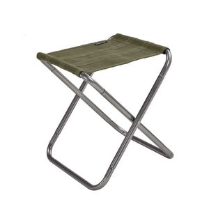 Tabouret pliant en alliage en aluminium mini-chaise de camping 270g outils de siège de voyage extérieur portables