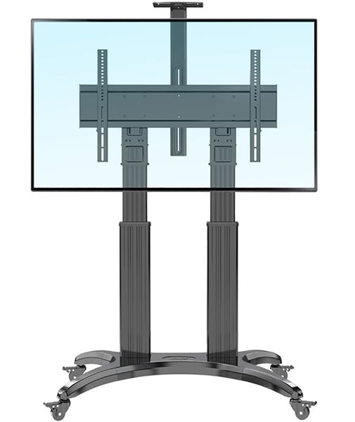 Aleación de aluminio NB AVF1800-70-1P TV Mobile Cart Mobile Lifting Free 65 