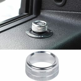 Aluminium Legering Release Spiegels Schakelknop Ring Trim Zilver voor Ford F150 Raptor 2009-2014 Interieuraccessoires