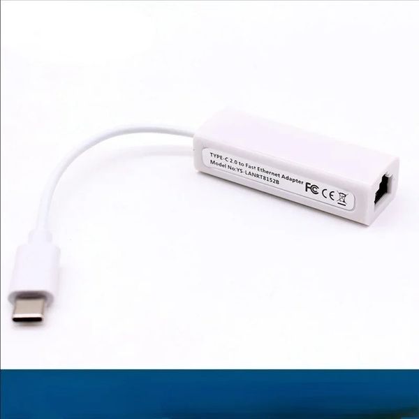 Aluminium ALLIAL USB Ethernet USB-C à RJ45 LAN Adaptateur pour MacBook Pro Samsung Galaxy S9 / S8 Type C Card réseau USB Ethernet