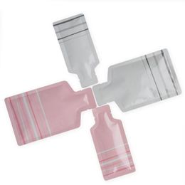 Aluminium folie tas fles vormige tas huidverzorging cosmetica proefpakket monster shampoo lotion aanpassing