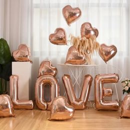 Ballon en aluminium pour la confession de mariage Love Proposition Film Room Decoration Supplies 240328