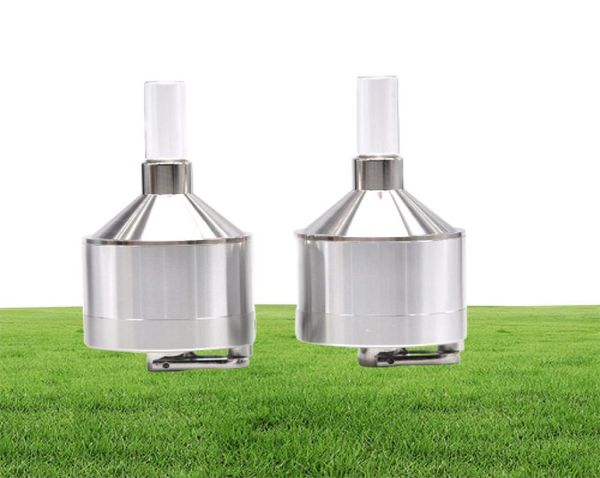 Grinder d'herbe en aluminium avec petite boîte à pilules accessoires de fumer à la main épices à épices broyeurs 3layer 44 mm 56 mm 2 tailles disponiblesab6197660