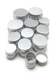 Pottes en aluminium 20 ml 3920 mm Vis Top rond Round Boans en étain