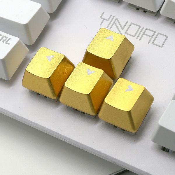 Keycaps en aluminium WASD Haut Bas Gauche Droite Direction Clavier ESC Combinaisons de touches de jeu Périphériques informatiques