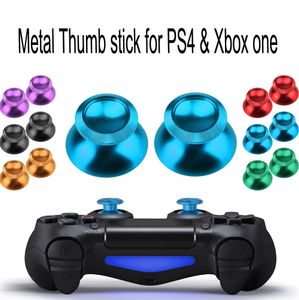 Aluminium metalen thumbstick cover joystick cap knop voor PS4 XBOX One controller vervanging reparatie onderdelen hoogwaardig snel schip