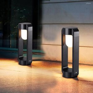 Aluminium buitenled LED LAWN LAMP TUIN BULLARD BOLLARD LICHT COUNTYARD VILLA LANDSCHAP VOORWIJS ROAD KOLOM