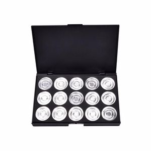 Aluminium Palet Pannen Make-up DIY Make-up Oogschaduw Pigment Palet Case 15510513CM Lege Magnetische Oogschaduw Pigment5196215