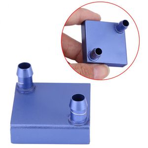 Radiador de aluminio para CPU de ordenador portátil, bloque de refrigeración por agua de 40x40x12mm para sistema de disipador de calor enfriador de agua líquida