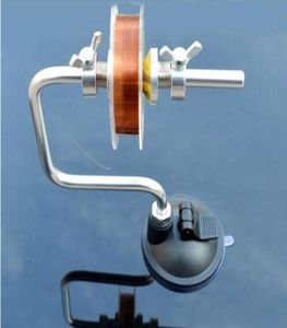 Système de bobine de pêche Portable en aluminium, enrouleur de ligne Stable 8014625