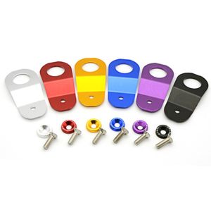 Support de radiateur en aluminium, pour Honda EK Car S2000 002009, argent, rouge, jaune, bleu, violet, noir, 1558956