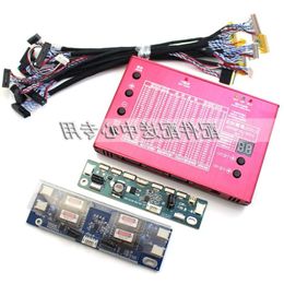 Freeshipping Aluminium Shell Laptop TV LCD/LED Panel Tester 7-84" Eingebaute 100 Programme mit LVDS Kabel Inverter LED Board Cijhn