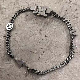 ALYX Hero chaîne collier perle ALYX accessoires titane acier métal mode Hip Hop ALYX collier Y0124246R