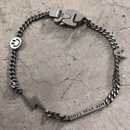 ALYX Hero chaîne collier perle ALYX accessoires titane acier métal mode Hip Hop ALYX collier Y0124253S