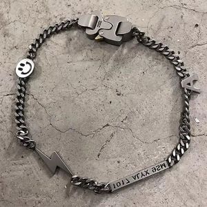 ALYX Hero chaîne collier perle ALYX accessoires titane acier métal mode Hip Hop ALYX collier Y0124232c
