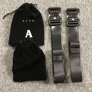 ALYX ROLLERCOASTER ceinture de sécurité 1017 ALYX 9SM unisexe boucle en métal toile Hip Hop ceinture 7459980