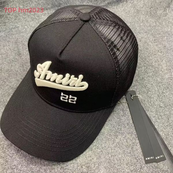 Am Cap Fashion Designers Baseball Cap Classic Sports Casual Casc Men Womens Luxury Toile de plage extérieure