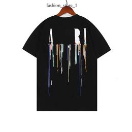 Am Designer T-shirt Men Women Fashion Amis Shirt Classic Luxury Logo Hip Hop T-shirts Breathable Comfort Pure Coton Colon