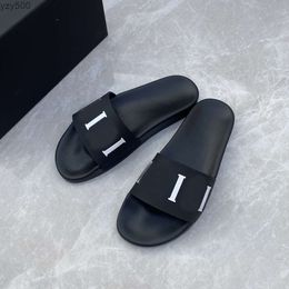AM Fashion Pool slide herenslippers dames POOLSLIDE designer schoenen pantoffel zwart blauw oranje q2E5# ami amirlies amiiri imiri 25CZ