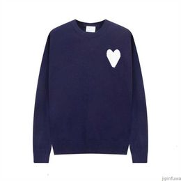 AM I Paris Amis Sweater Dames Heren Warm zweet Amipais Street chic Hop Casual Lange mouw Amisweater Gebreide Pull Coeur Hart Liefde Patroon HGAK