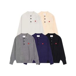 Am Mens Pull tricoté Designer Femmes Sweat à capuche Polo Pulls chauds Pull Sweat-shirt Mode à manches longues Couple en vrac Laine Knits Top Jumper Automne Hiver Snitwear