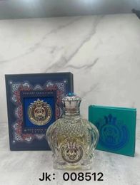 Shaik Perfume 100ml Opulent Shaik Classic No 77 Men Parfums EDP Olor duradero Eau De Parfum Nota oriental abstracta Fragancia Zafiro Hombre Colonia Spray