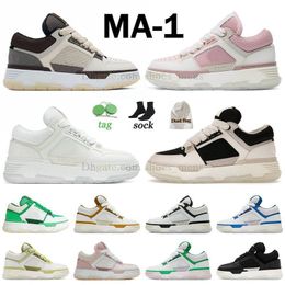 MA1 MA2 Casual Shoes Walk Red Amirir crème noire marron brun vert ma 1 2 sneaker concepteur beige blanc zapato rare