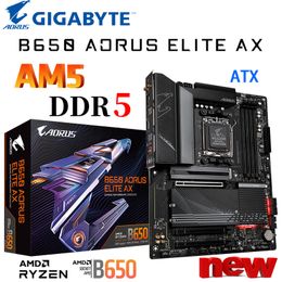 AM5 Gigabyte B650 AORUS ELITE AX carte mère DDR5 128GB 6600MHz mémoire PCIe5.0 M.2 SSD prise en charge AMD Ryzen 7000 CPU Placa Me nouveau