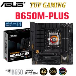 AM5 moederbord ryzen asus tuf gaming b650m-plus amd b650 mainboard ddr5 ryzen 7000 series cpu 128gb m.2 pci-e 5.0 overlocking