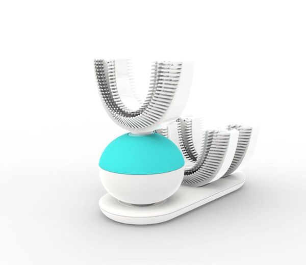 Amabrush Brosse à dents électrique automatique Brosse à dents Hygiène Soins dentaires bucco-dentaires en 15 secondes Tête de chargement sans fil Blanchiment des dents1224468