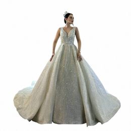 Amanda Novias Superbe nouveau modèle en tissu brillant pour mariage Dr NS3911 G49m #