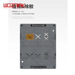 Plataforma de malla de acero de acero de acero para el kit de lata Amaoe MBGA-IP para iPhone 8/x/11/11/14/14/15 CPU NAND WiFi Plantilla de reparación de banda base