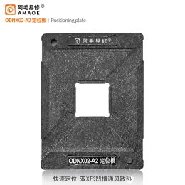 AMAOE ODNX02-A2 CPU BGA REBALLING SPROCH pour Switch Game Player Planting Ticlate Template Plateforme IC Chip Soudering Fixture